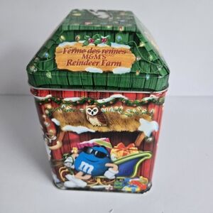 Vintage 2003 Limited Edition M & M Tin, Christmas Village Series #16